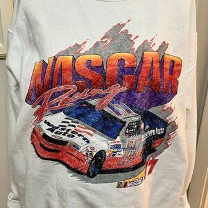 NASCAR RACING Sweatshirt with Darrell Waltrip's #17 Car- One size
